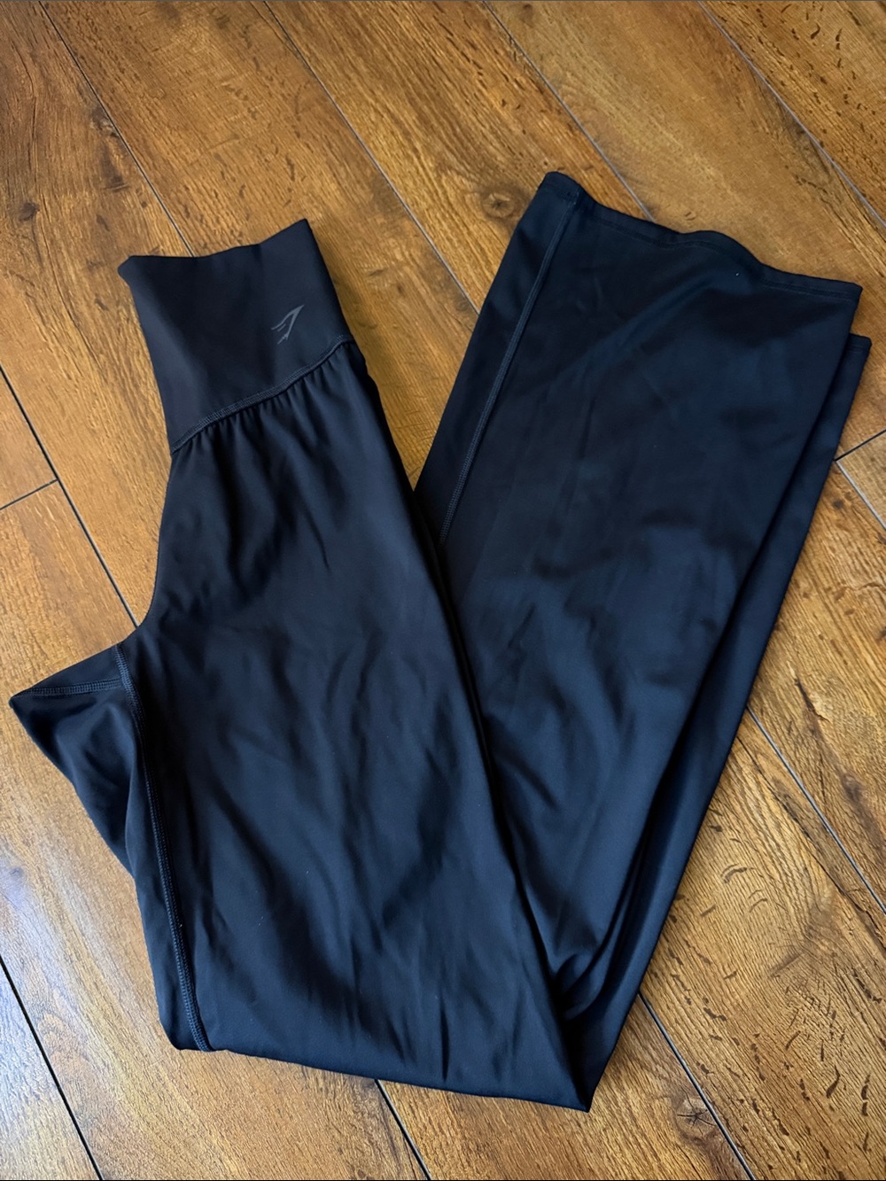 Gymshark Black Flare High-Waist Leggings